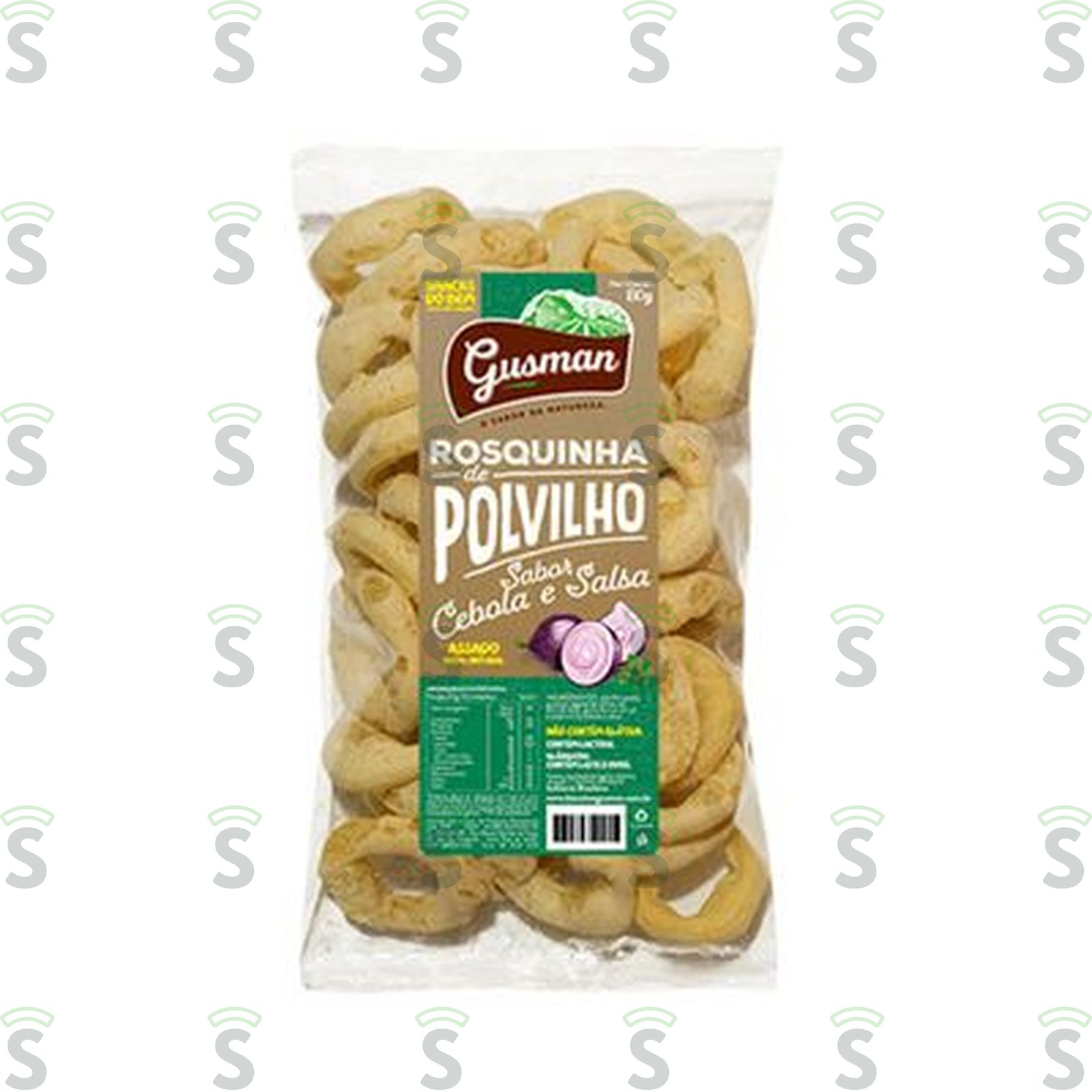 Rosquinha Gusman Polvilho Cebola/salsa 80G