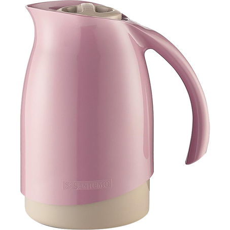 Bule Térmico Sanremo 700ml - Bege e Rosa - Ref. SR1011/3