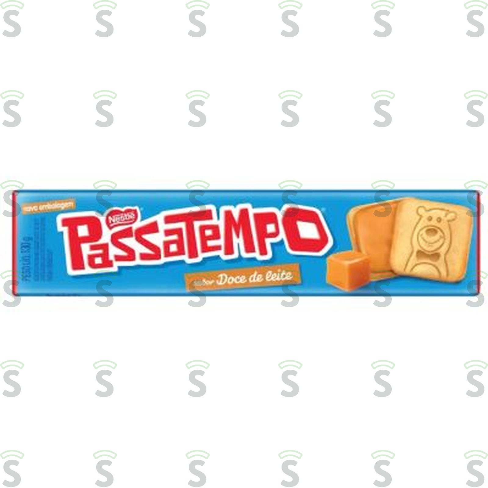 Biscoito Nestlé Passatempo  Sabor Doce de Leite Pacote 130gr