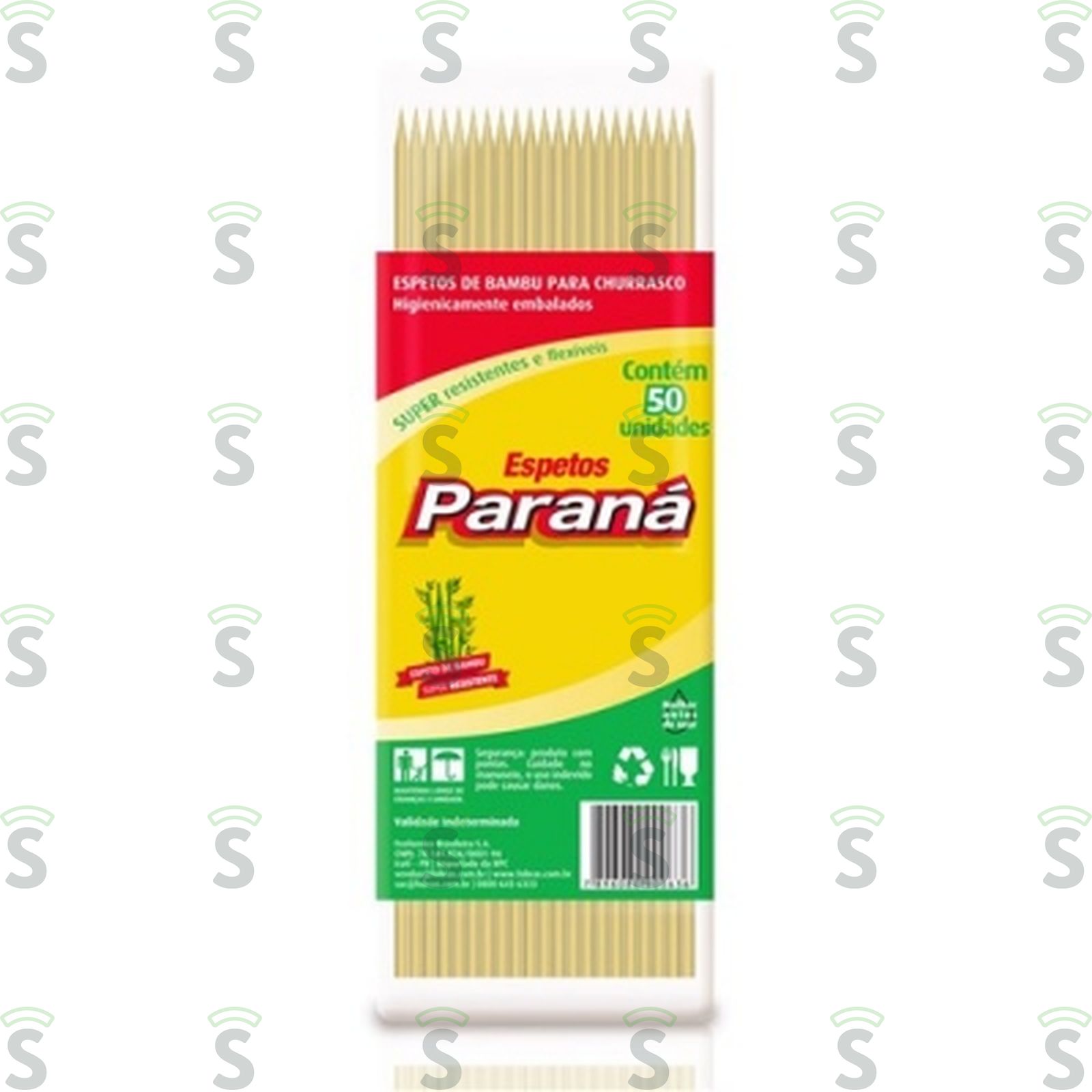 Palito Bambu Paraná Embalagem 50UN