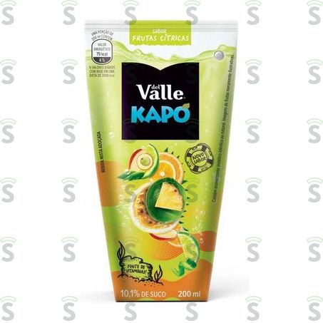  Suco Pronto Kapo Frutas Cítricas 200ml