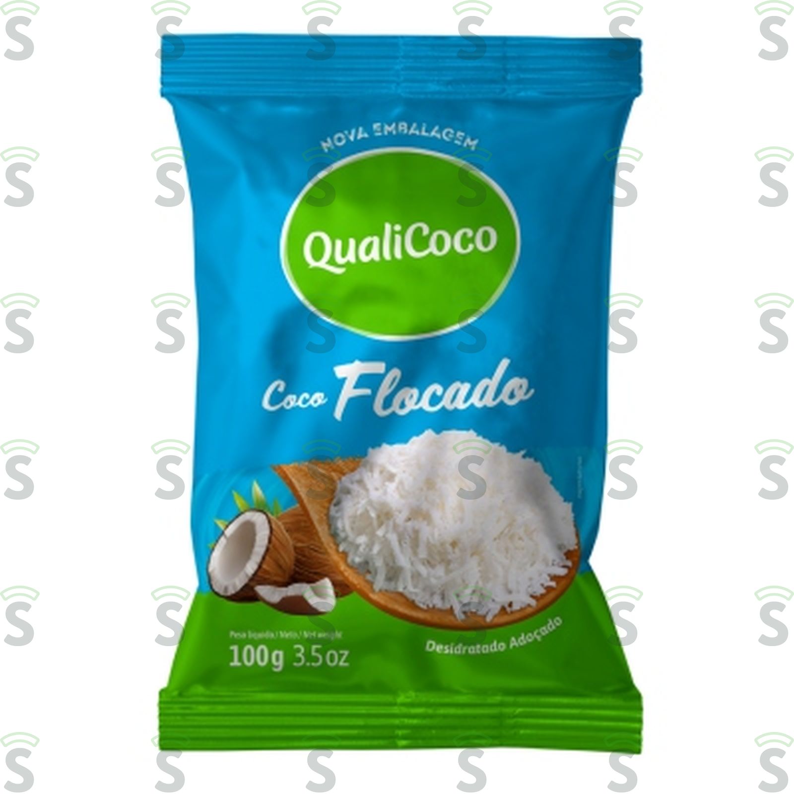 Qualicoco-coco ralado flocado 100g