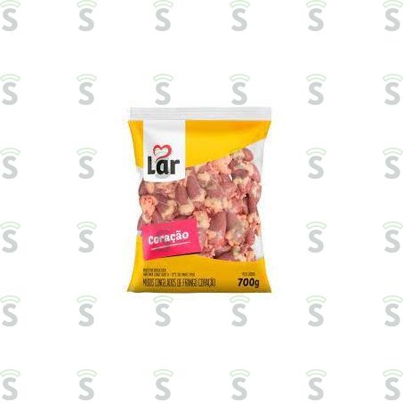  Coraçao Frango 700gr Lar