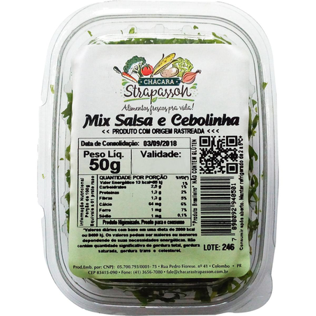 Mix de Salsa e Cebolinha Strapasson 50g