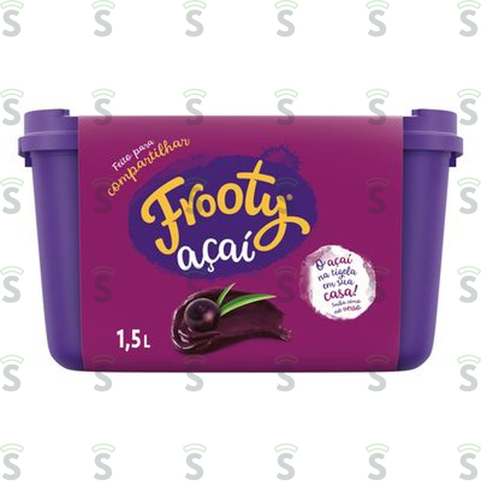 Açaí Congelado Frooty Originalitro 1.5LT