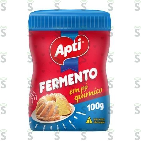  Fermento Químico Em Pó Apti Pote 100gr