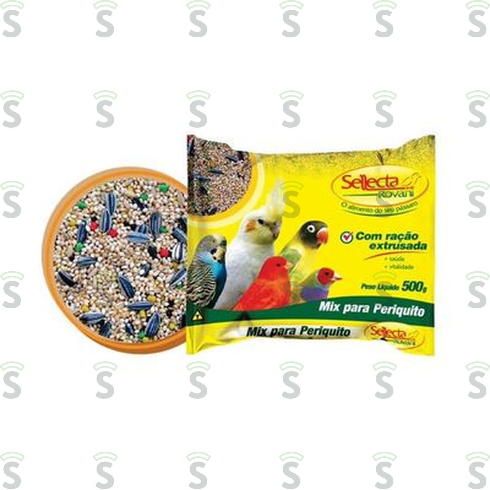 Sellecta-mix p/periquito 500g