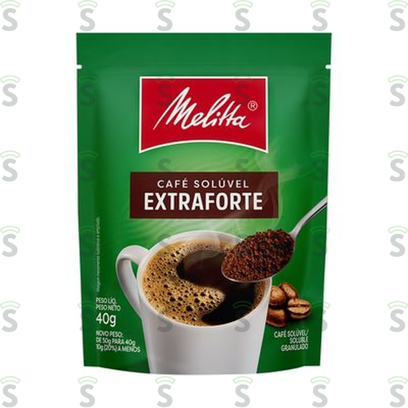 Café Solúvel Granulado Extraforte Melitta Sachê 40G