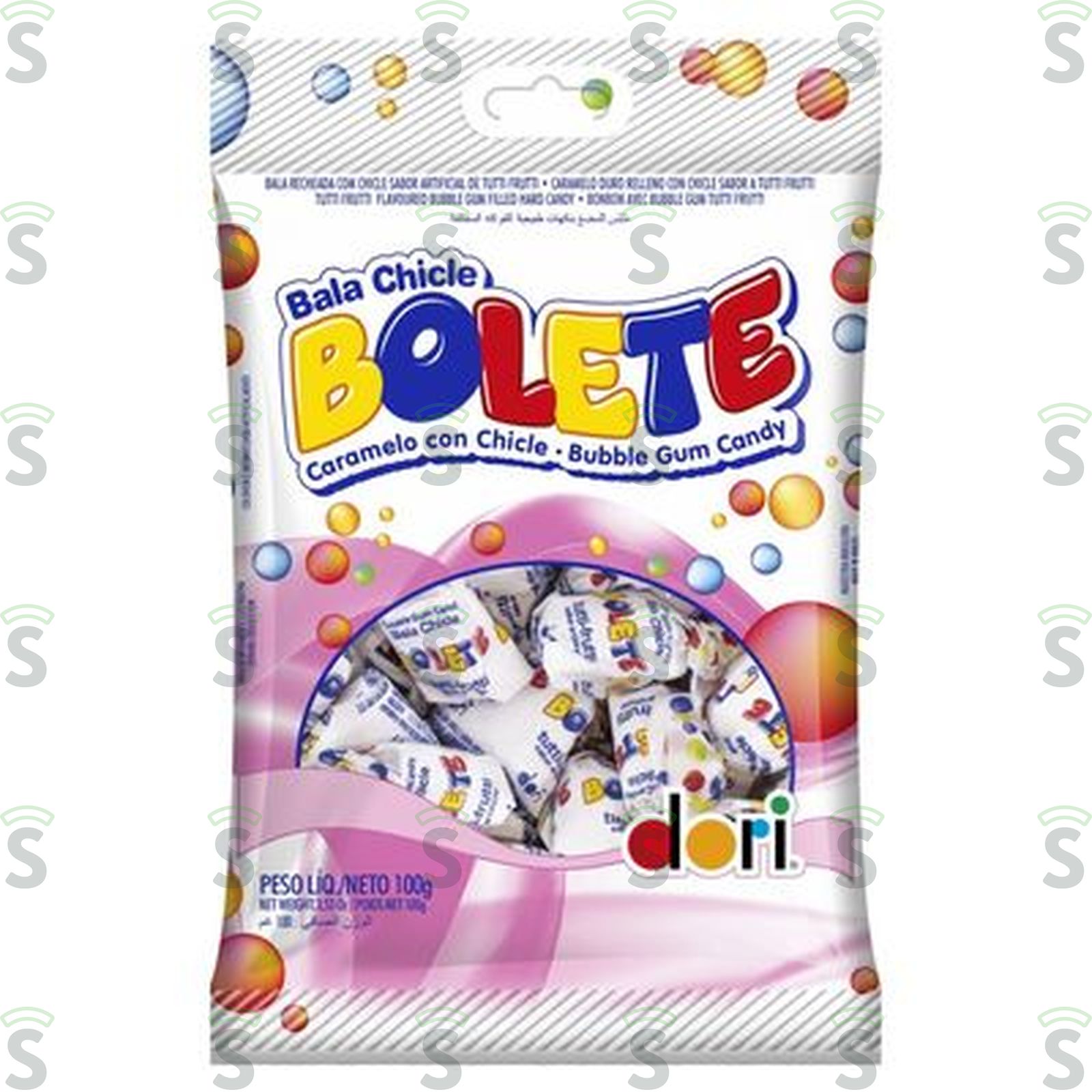 BALA DORI 100GR CHICLETE BOLA