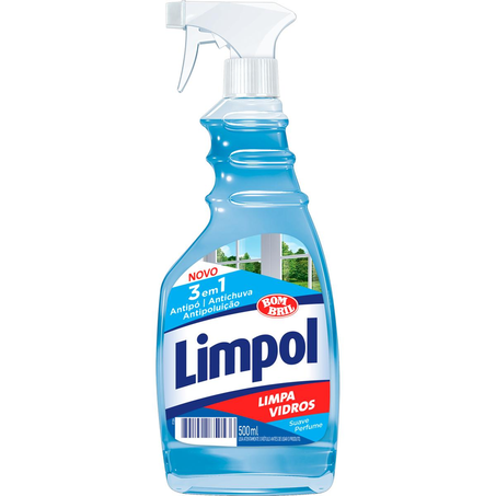 Limpa-vidros Limpol 500ml - Gatilho