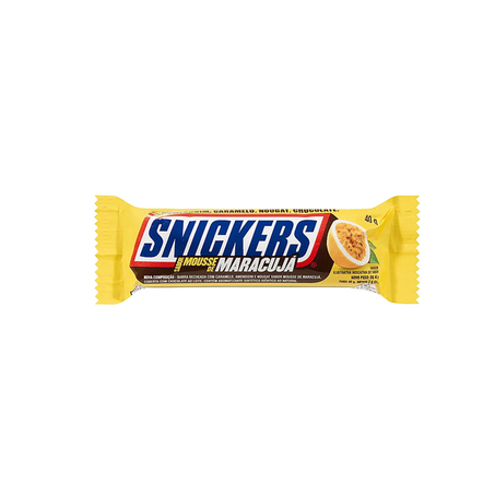 Chocolate snickers 40g maracujá