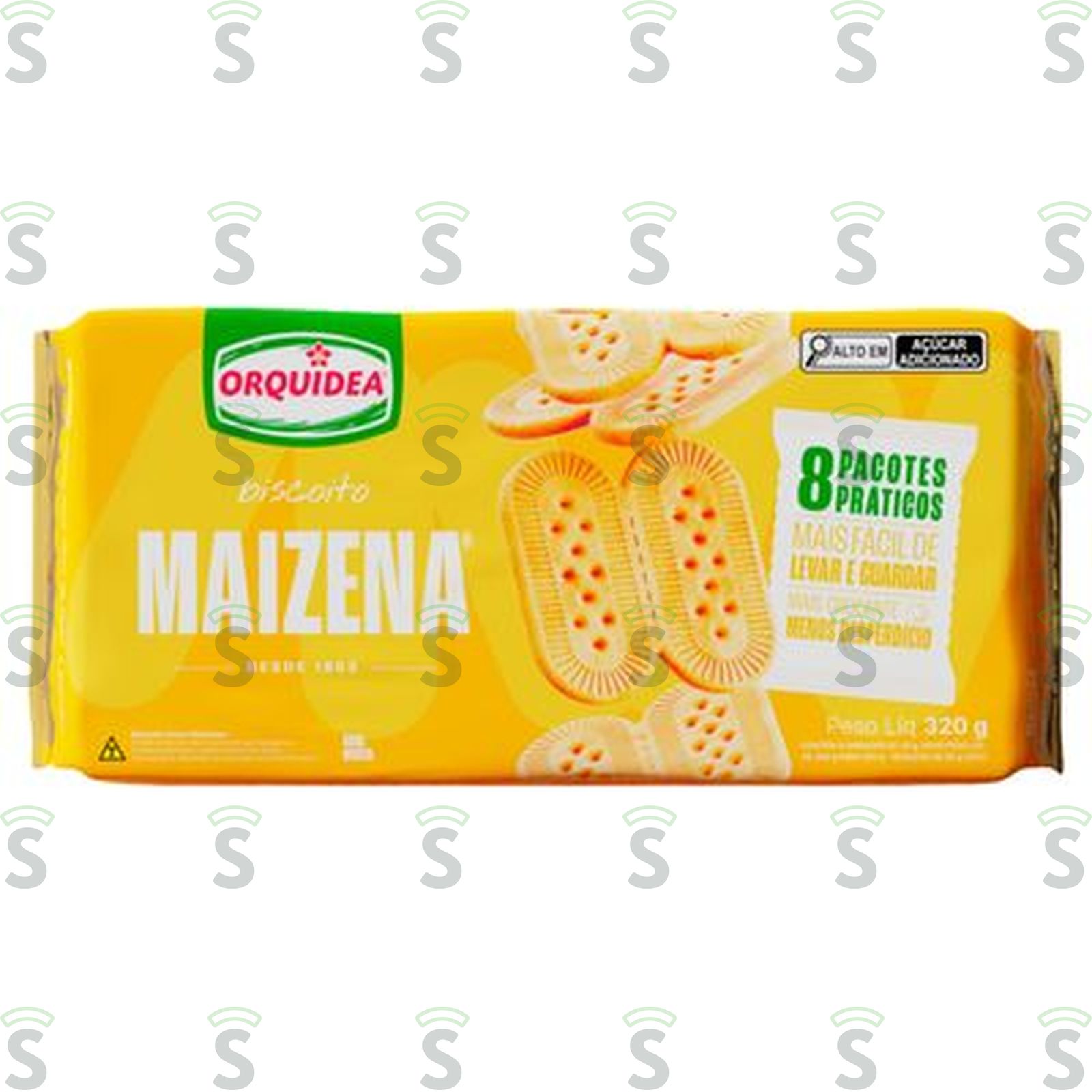 Orquidea-biscoito 320g maizena