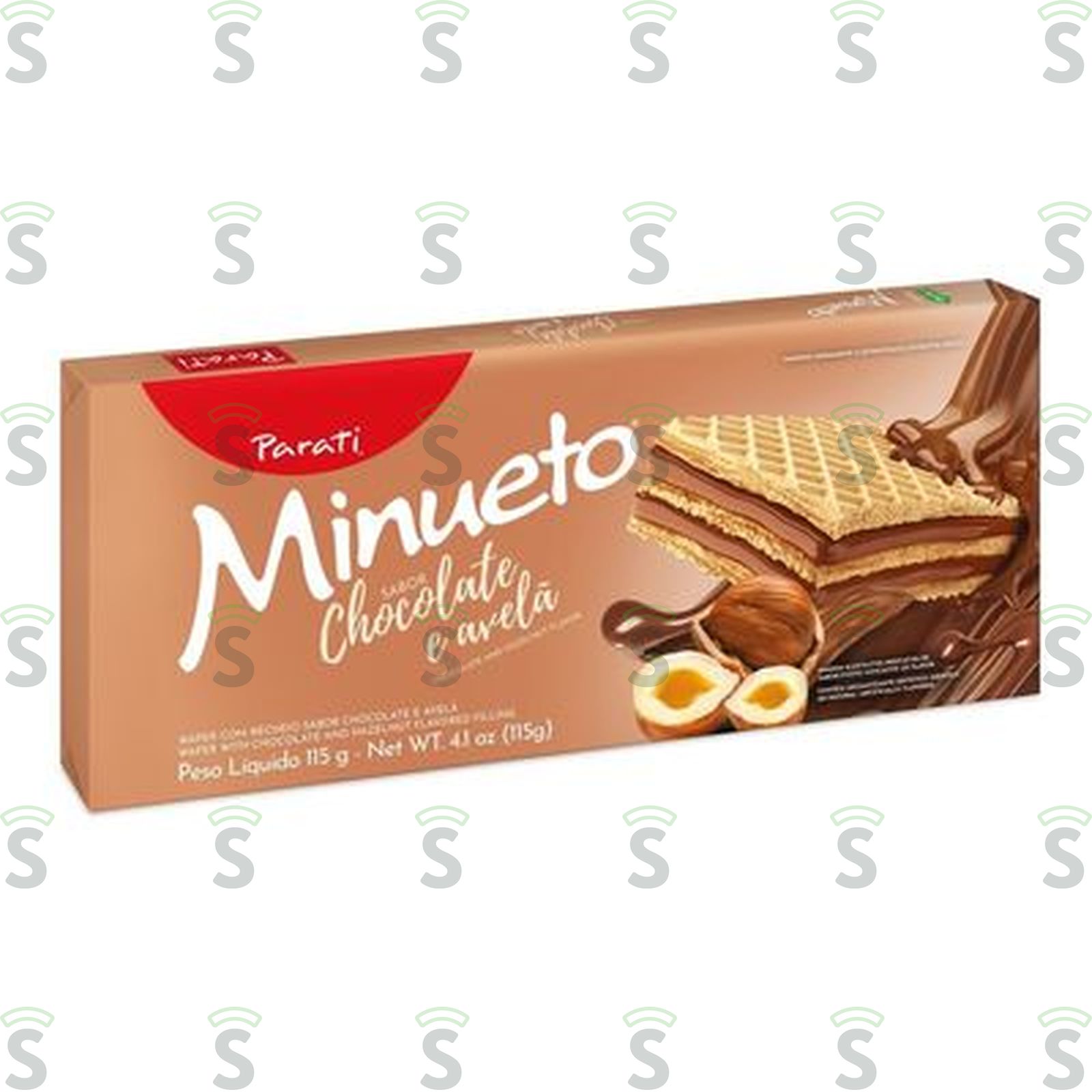 Parati-wafer minueto 115g choco avela