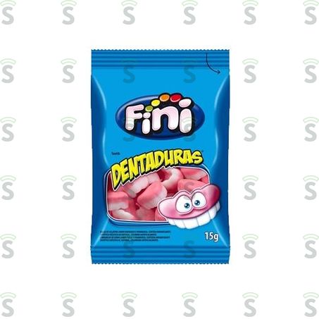  Bala Gelatina Fini Dentaduras 18g