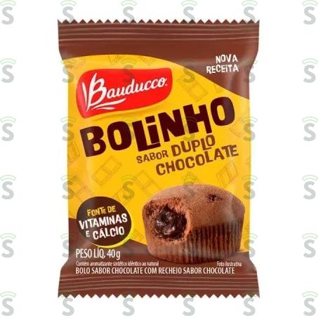  Bauducco-bolinho Duplo Chocolate 40gr
