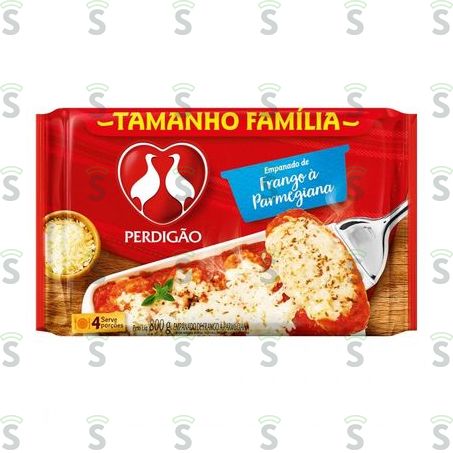  Frango Perdigão Filé à Parmegiana Tamanho Família Embalagem 800g