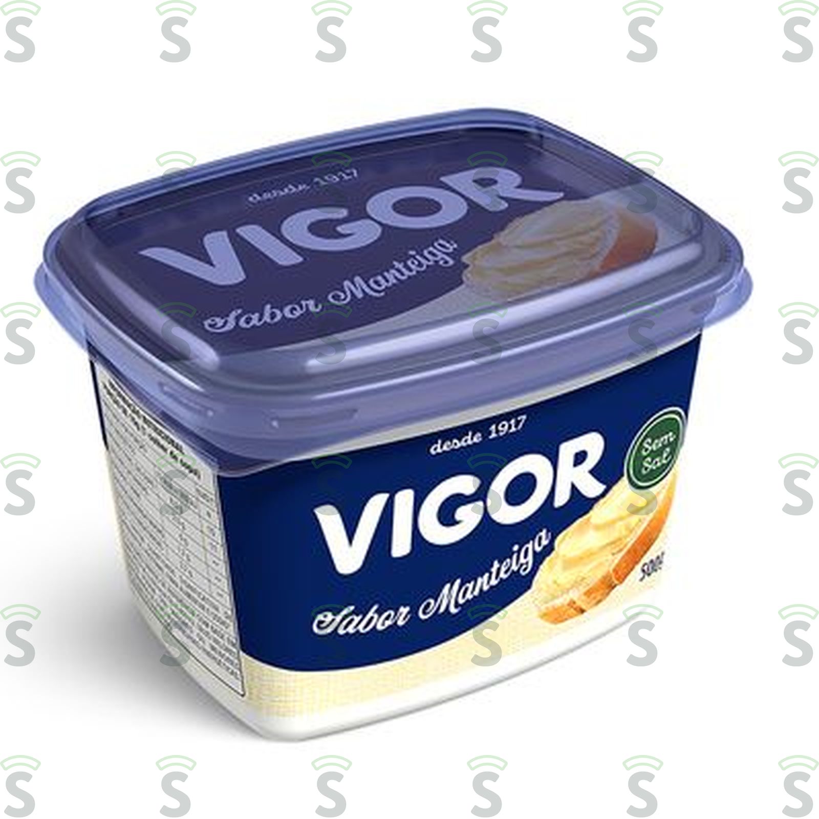 Margarina Vigor Sabor Manteiga Sem Sal 500G