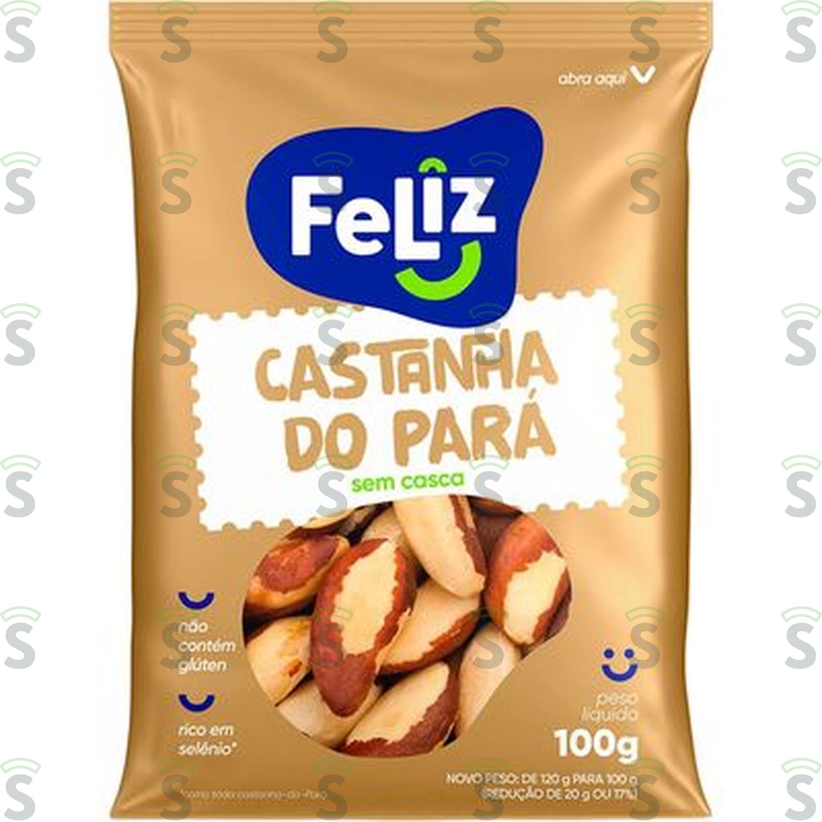 Feliz-castanha do para 100g