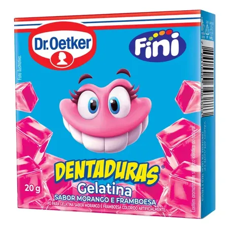  Oetker-gelatina 20g Fini Dentaduras Morango Framb