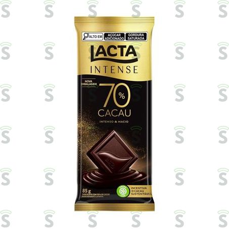  Choc Lacta Intense 70% Orig 85g