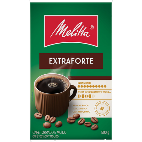 Café Moído Melitta Extra Forte 500g