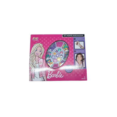 Brinq barbie kit monte suas bijoux r7755-2