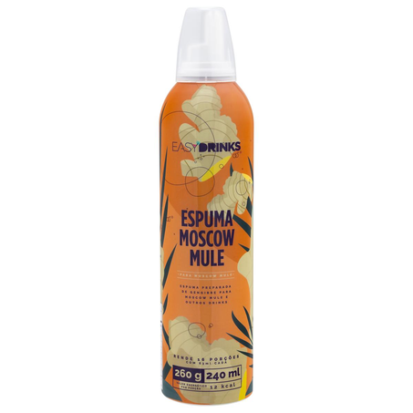 Espuma Easy Drinks 260g - Gengibre