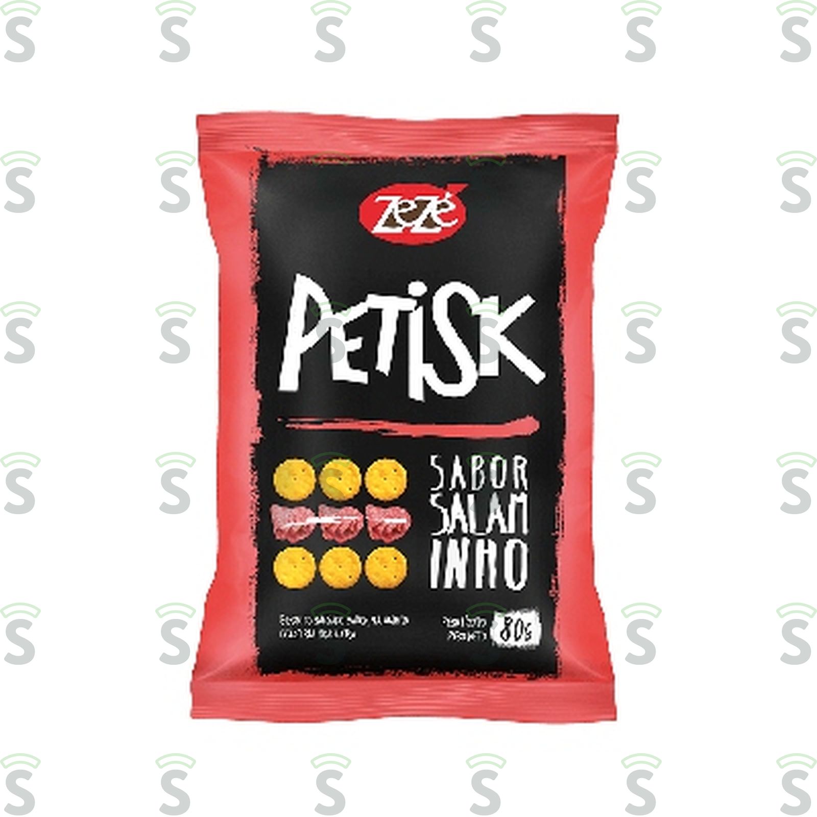 Zeze-biscoito petisk 80g salaminho