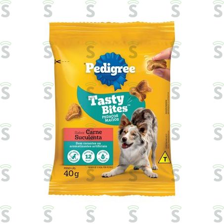  Pedigree Tasty Bites Adulto 40g Carne