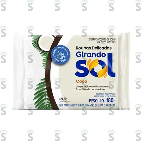  Sabao Barra G.sol 180g Coco