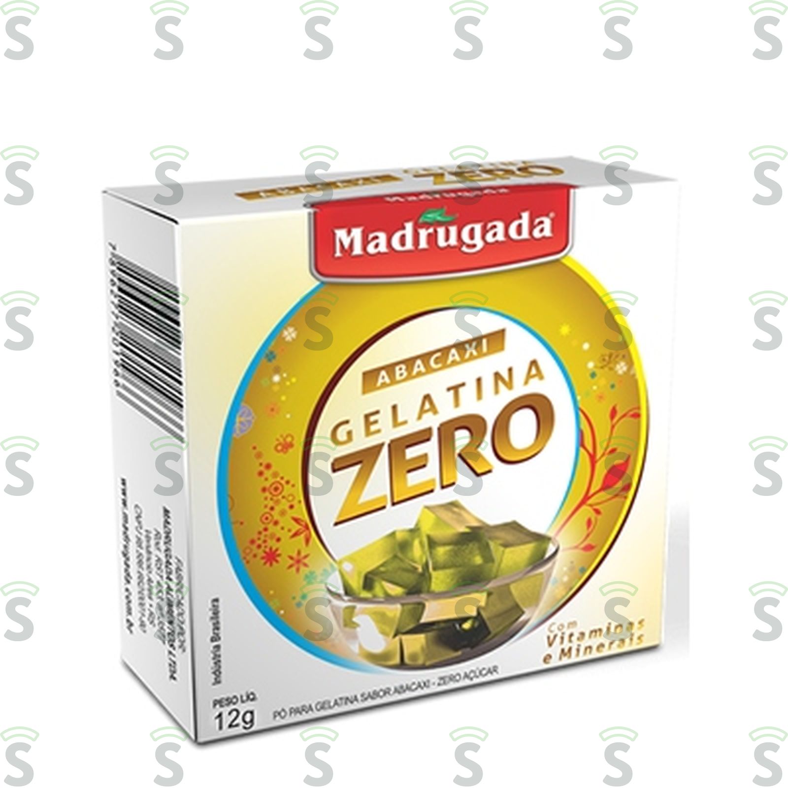 Gelatina Madrugada Abacaxi Zero 12G