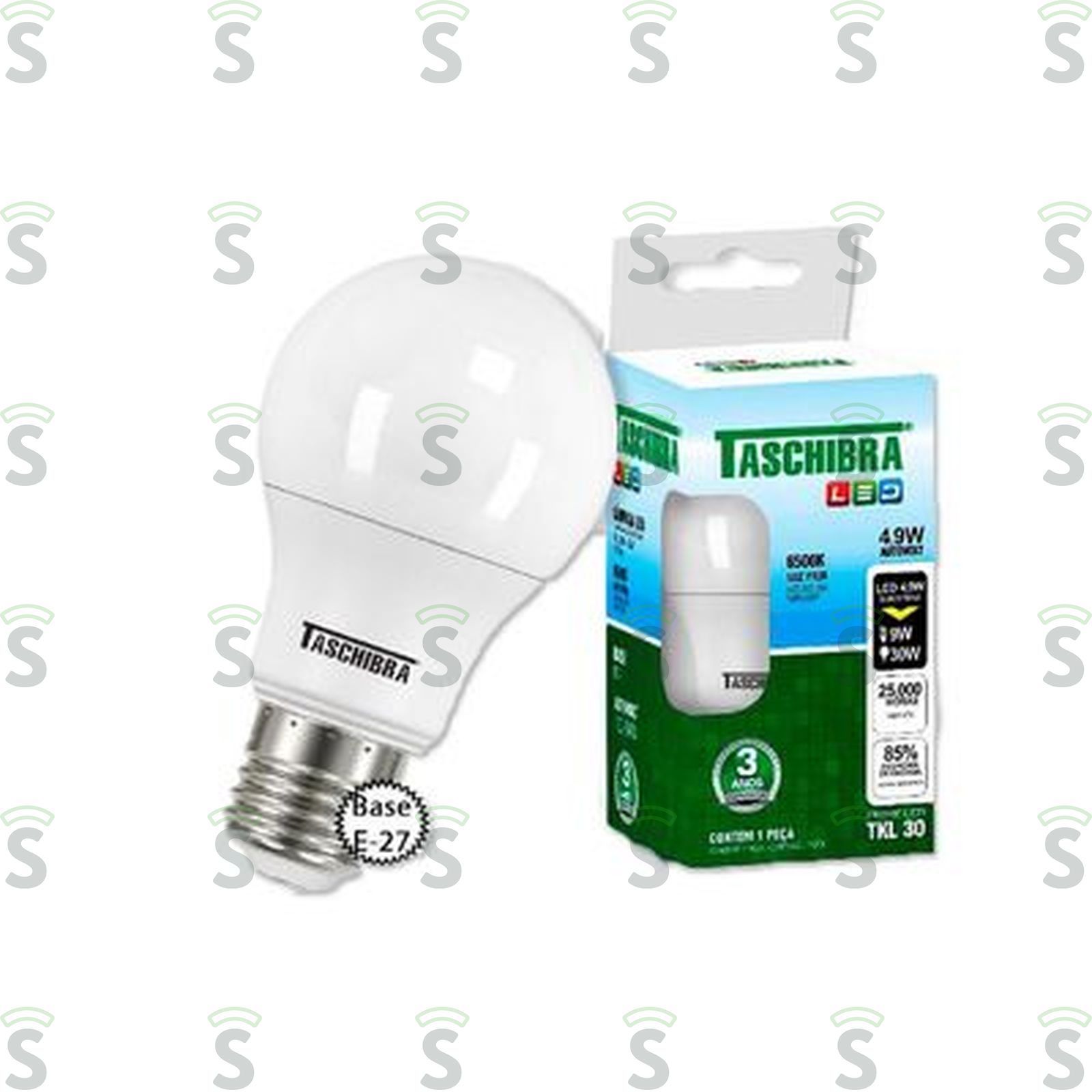 Lâmpada Taschibra Led Tkl30 Bivolt 49w 6500k Embalagem 1 Unidade