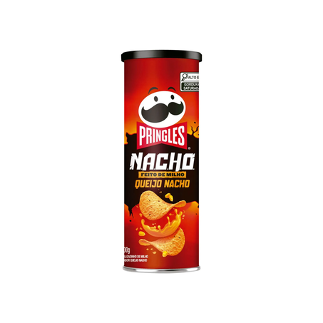 Batata Pringles Queijo Nacho Lata 100gr