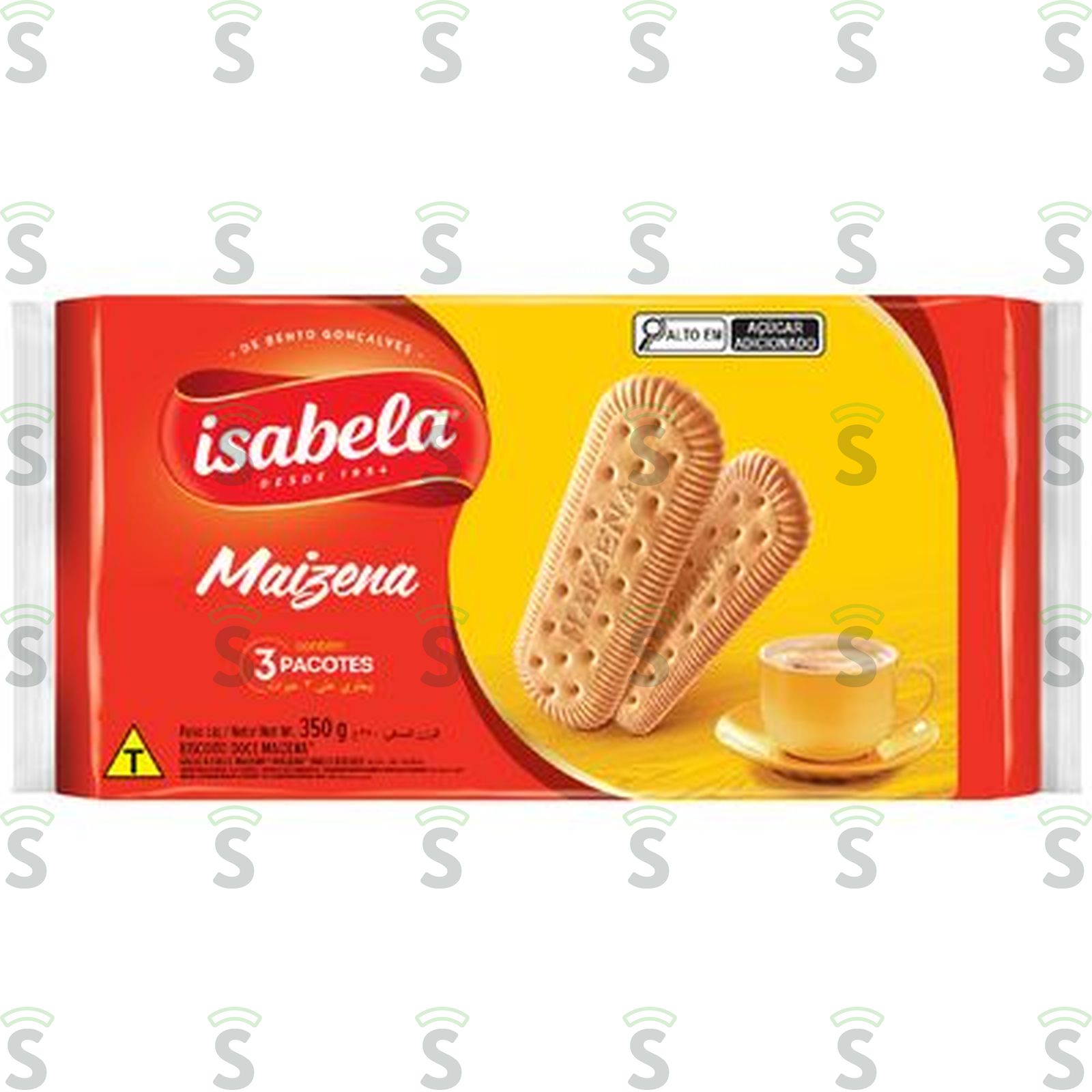 Isabela-biscoito 350g maizena