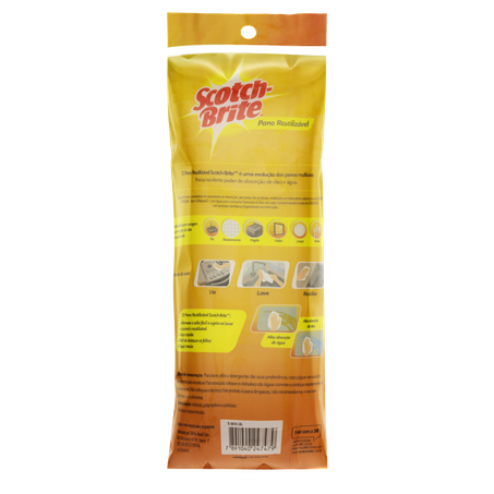 Pano Reutilizavel Scotch Brite Rolo  Un 
  360-1