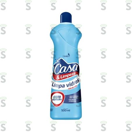  Casa Limpeza-limpa Vidros 500ml Squeeze