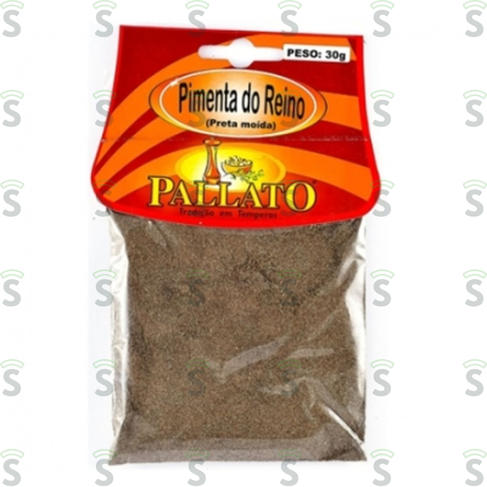 Pimenta Pallato Preta Moída Sachê 30G
