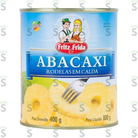  Fritz Frida-abacaxi 400g Rodelas