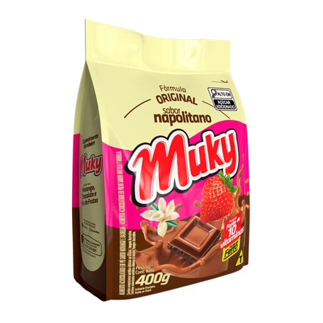 ACHOCOLATADO MUKY NAPOLITANO SACHÊ 400G