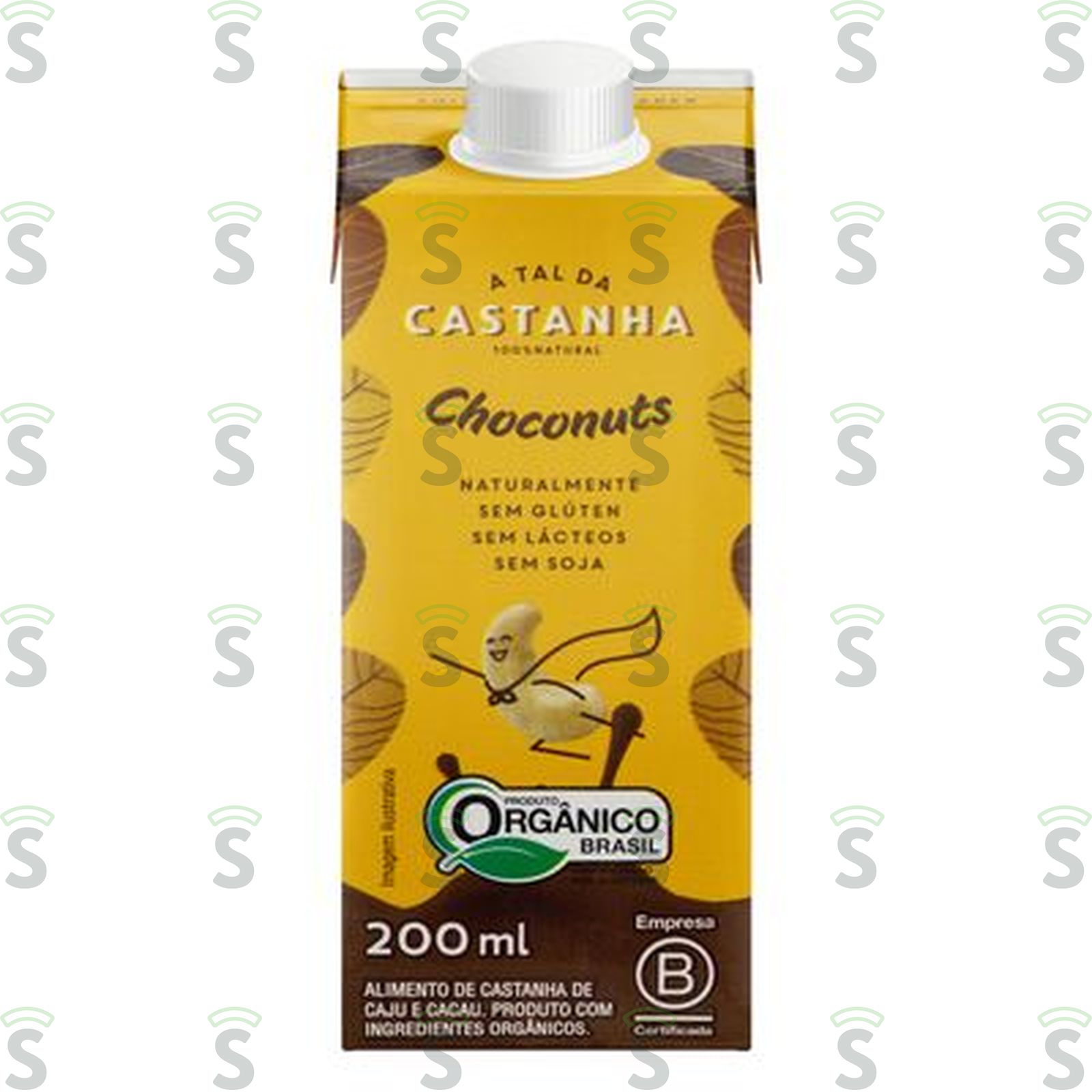 A tal castanha-bebida castanha 200ml cho