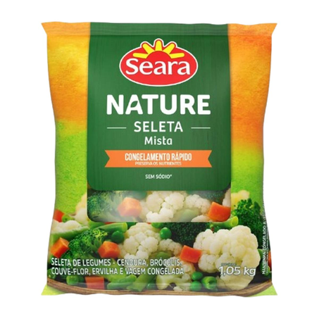 Seleta de Legumes Seara 1,05kg - Nature