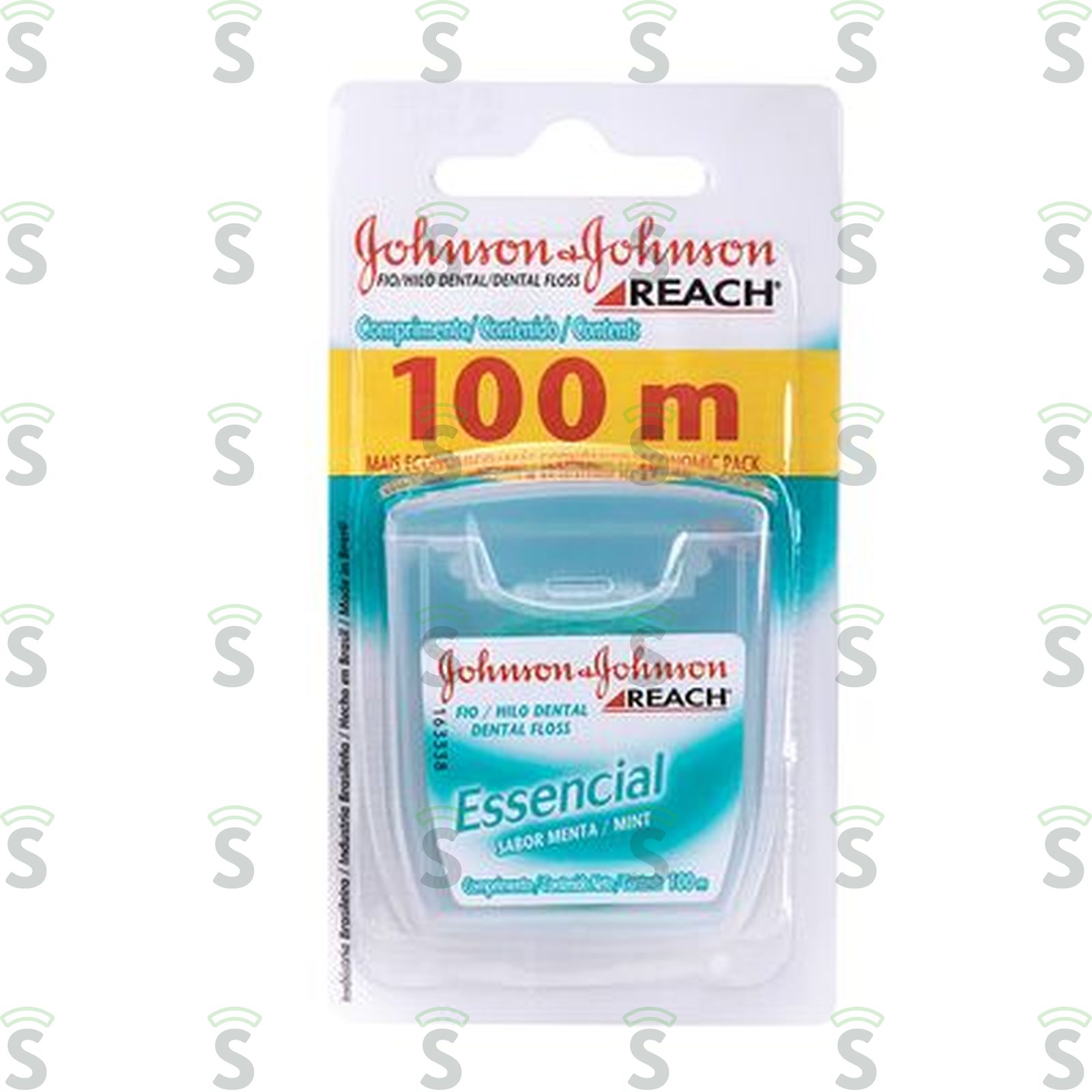 Reach-fio dental essencial menta c/100mt