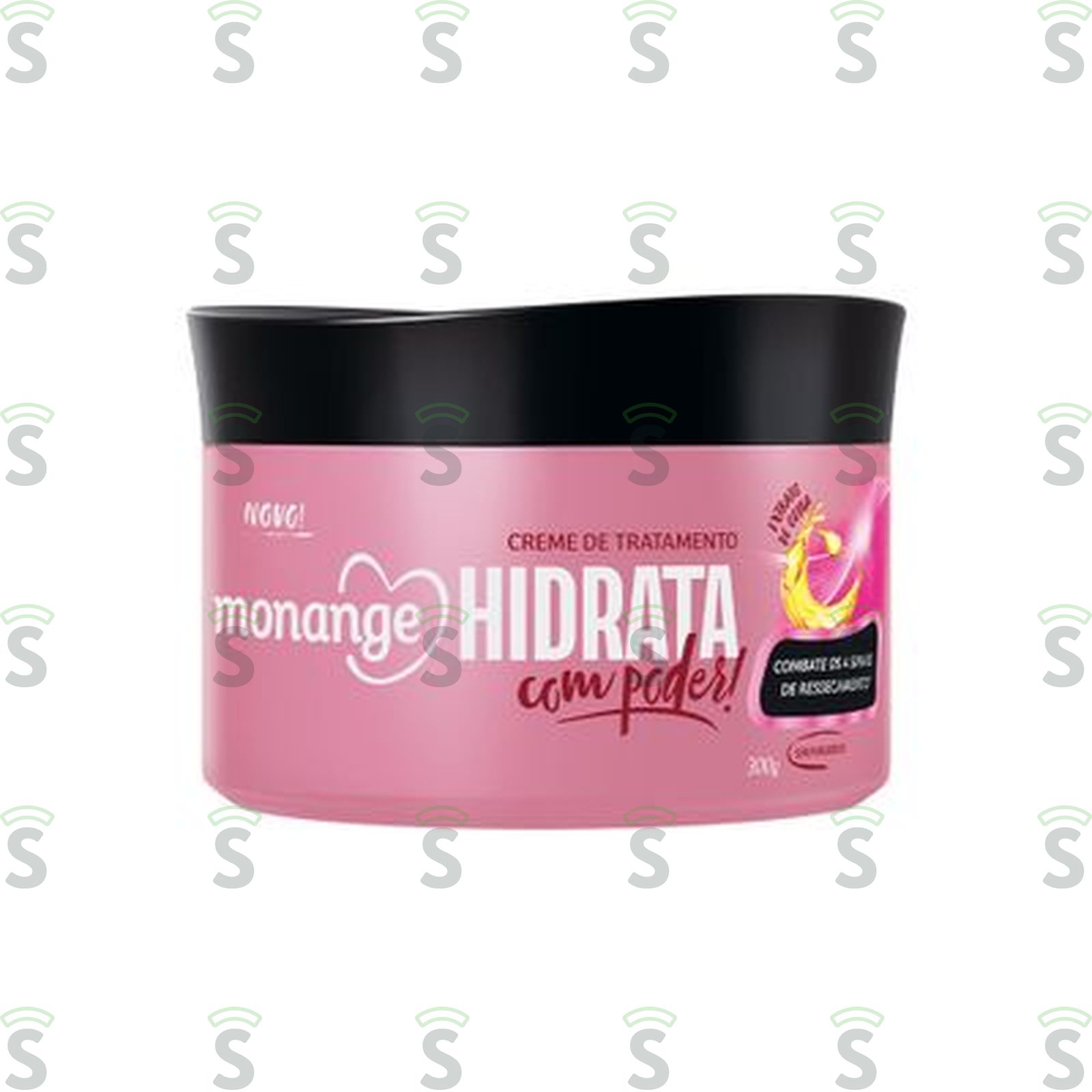 Creme de Tratamento Condicionador Monange Hidrata com Poder! Pote 300gr