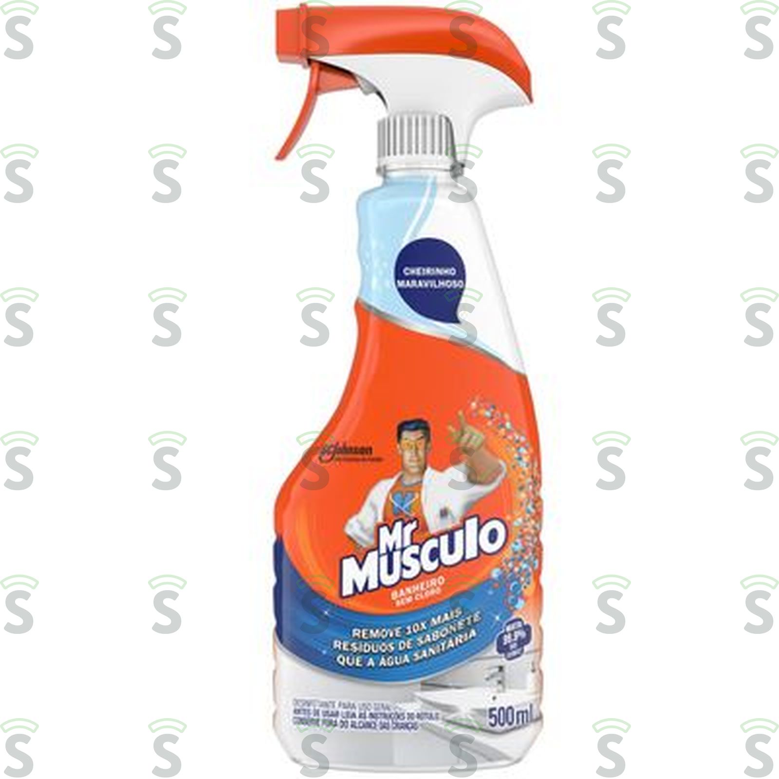 Limpador Mr Músculo Banheiro Sem Cloro 500ML