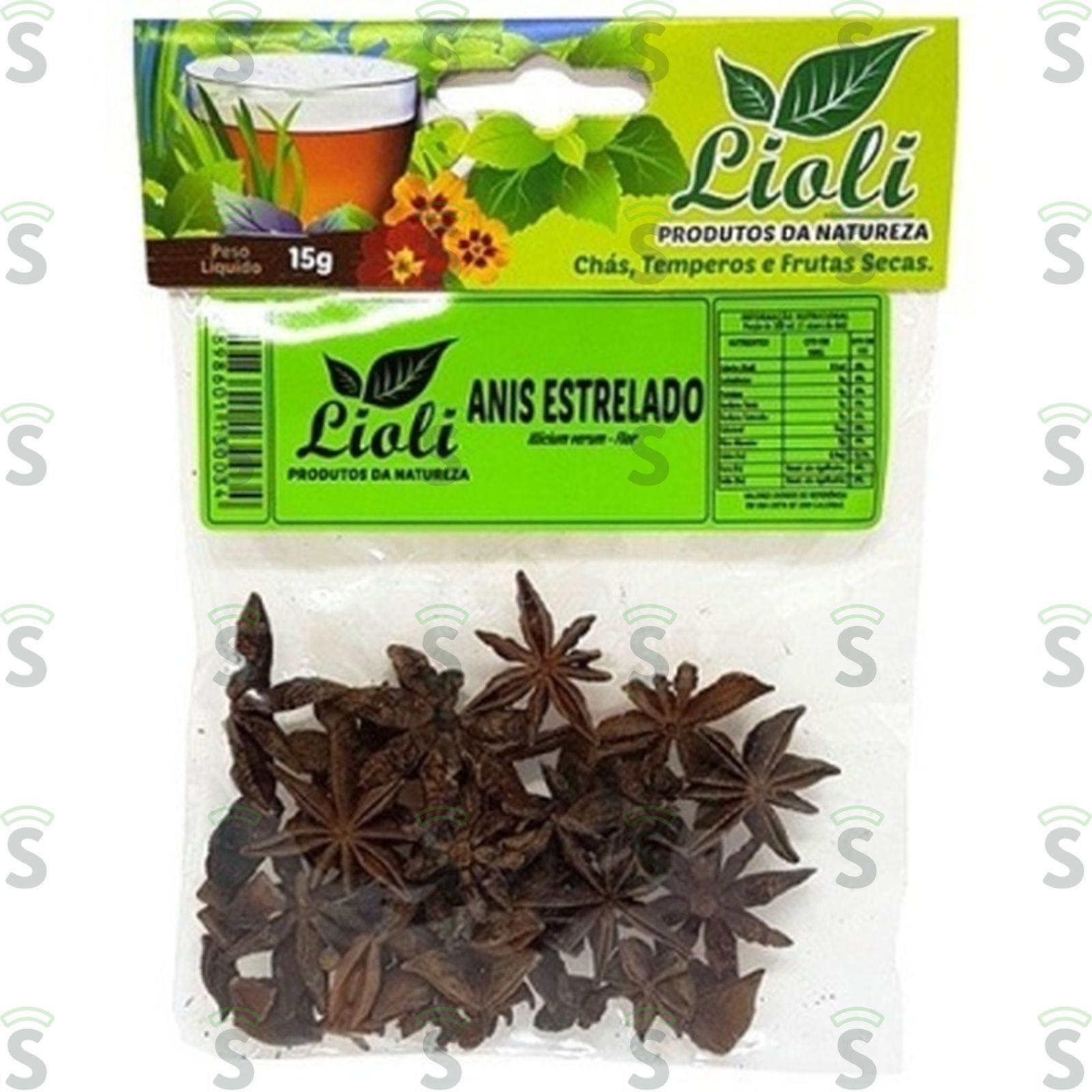 Chá Lioli Anis Estrelado 15G