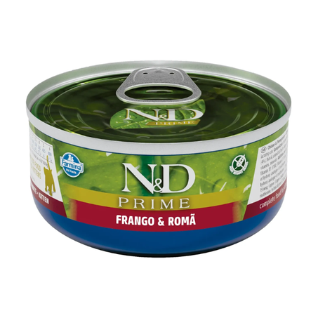 Ração Úmida N&D Prime Gatos Filhotes Frango e Romã 70g