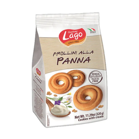 Biscoito lago cookies com creme 320g