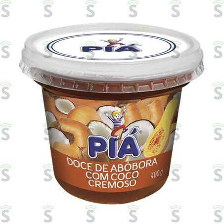  Pia-doce 400g Abobora C/coco