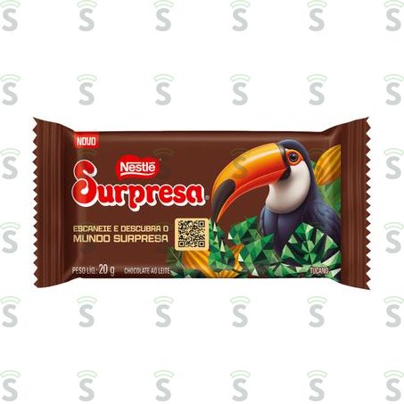  Choc Nestle Surpresa 20g Ao Leite