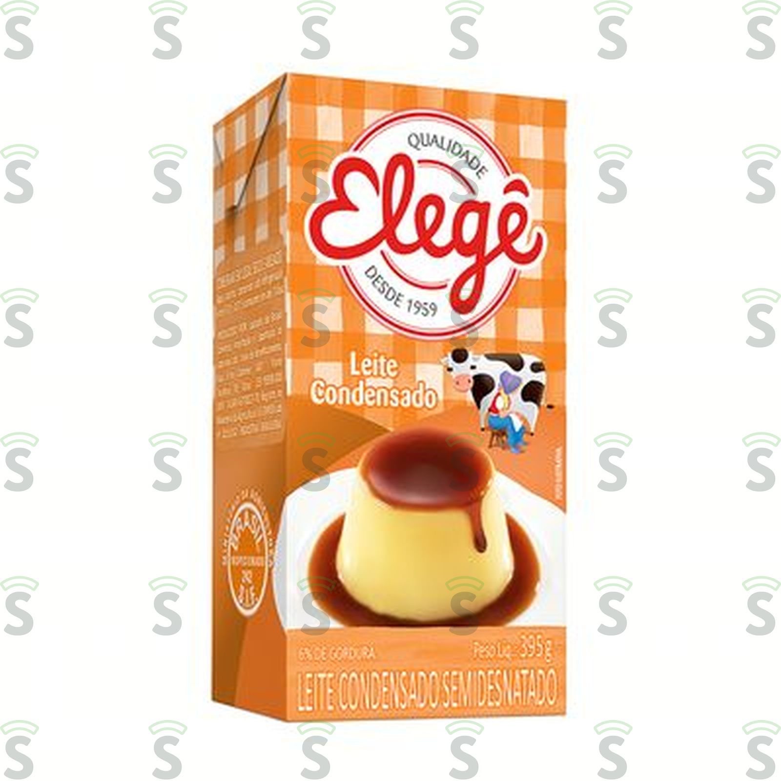Leite Condensado Elegê Embalagem 395G